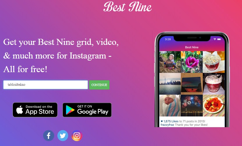 cara membuat best nine instagram 2019